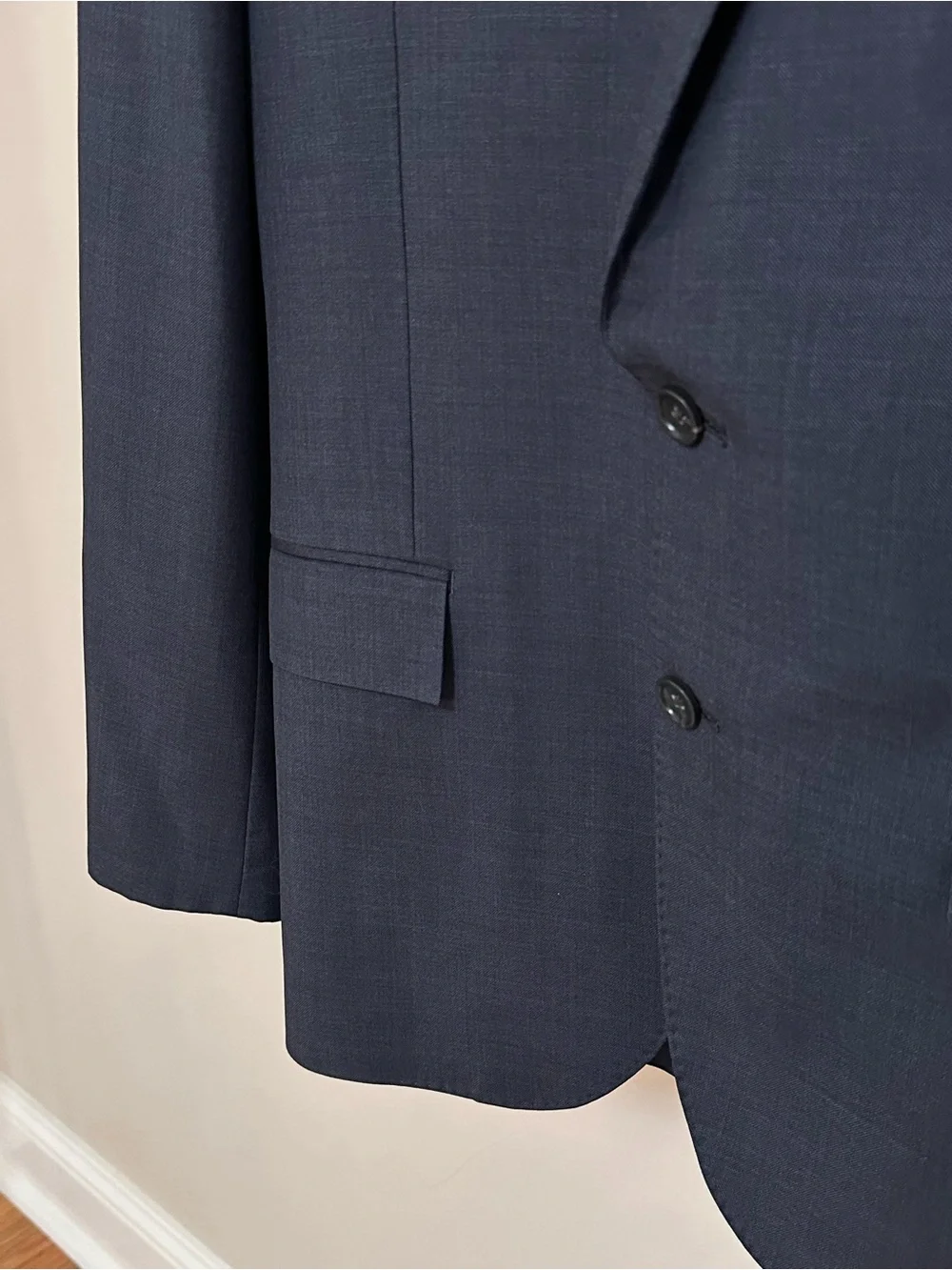 J.Crew Ludlow 42R Tollegno 1900 Italian Wool Blazer Sport Coat Charcoal Gray